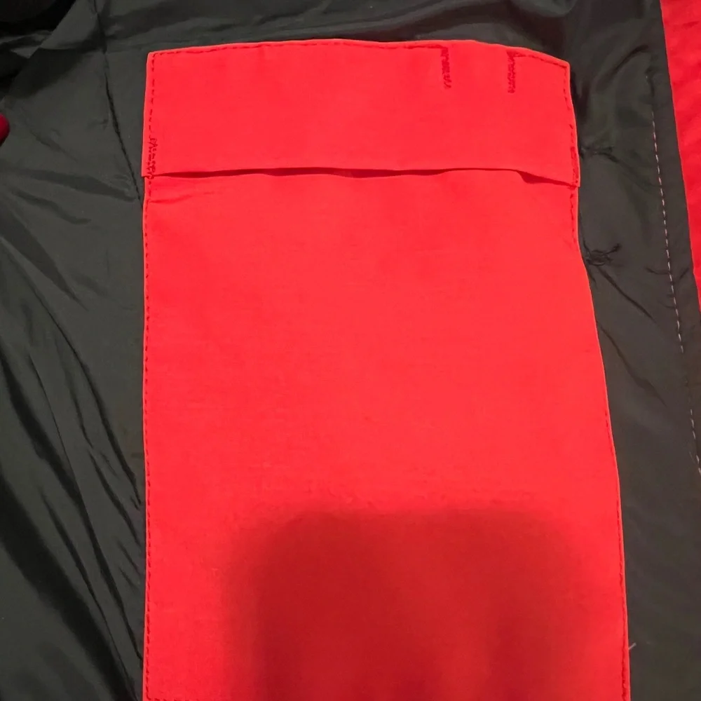 Canada Goose Women's Vibrant Red Puffer Coat with Fur Hood - Picture 14 of 16